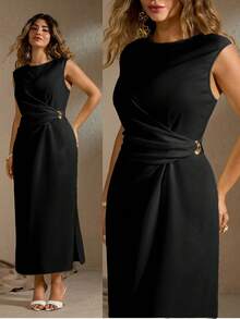 Roveilla فستان ماكسي مناسب للمقاسات الكبيرة للنساء...