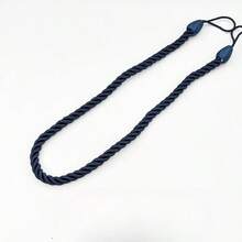 1/2pcs Polyester Woven Rope Window Curtain Tie Backs, Multi-Color & Size Options, Suitable For Curtain Fixing And Decoration Gifts Birthday Graduation - Multicolor - View 13