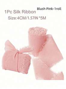 1/3/9 卷手工雪纺丝带流苏 1.5 英寸 X 5.5 码磨边丝带，适用于婚礼请柬、新娘花束、礼品包装、蝴蝶结制作、工艺品、派对装饰 - 彩色 - 查看 39