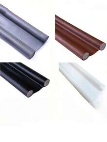 SHEIN 1 Piece Door Draft Strip For Bottom, Double Draft Strip, Adjustable Door Sweep, Wind Noise Blocker, Cold Air - Multicolor - View 9