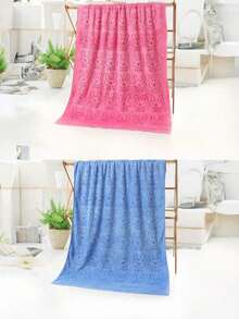 1/2 件超强吸水超细纤维狗毛巾 - 速干宠物美容浴巾，带有柔软卡通印花设计，适合小型犬到大型犬，可手洗 - 彩色 - 查看 13