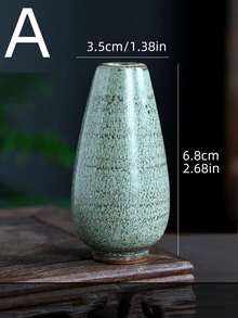 Cirelle Fashionable Retro Crackle Glazed Ceramic Small Flower Vase - Multicolor - View 10