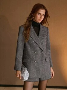 MOTF PREMIUM ÁO LEN KÉP 2 CỜ - Xám - Xem 4