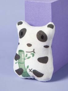 PETSIN Brinquedos de Catnip para Gatos de Interior - 5 tipos de brinquedos de pelúcia para mastigar e interativos com enchimento de catnip para gatinhos, brinquedo para animais de estimação macio (formas de animais) - Multicolorido - Visão 6