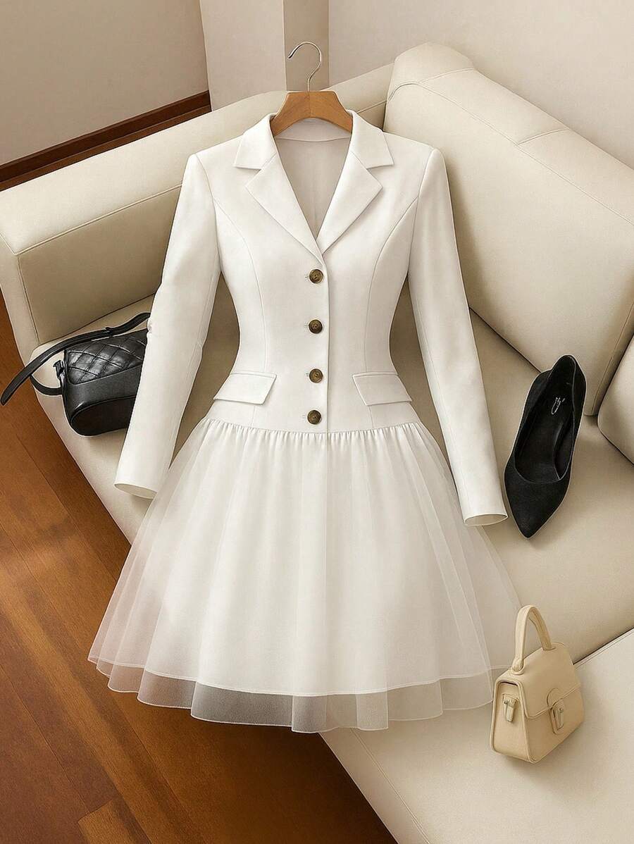 Elegantes Weisses Kleid Billig Und Bewertungbrend11861