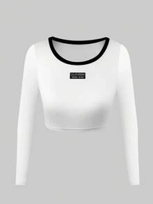 3pcs/Pack Back To School Fashion  Tween Girls Undershirt - Multicolor - View 5