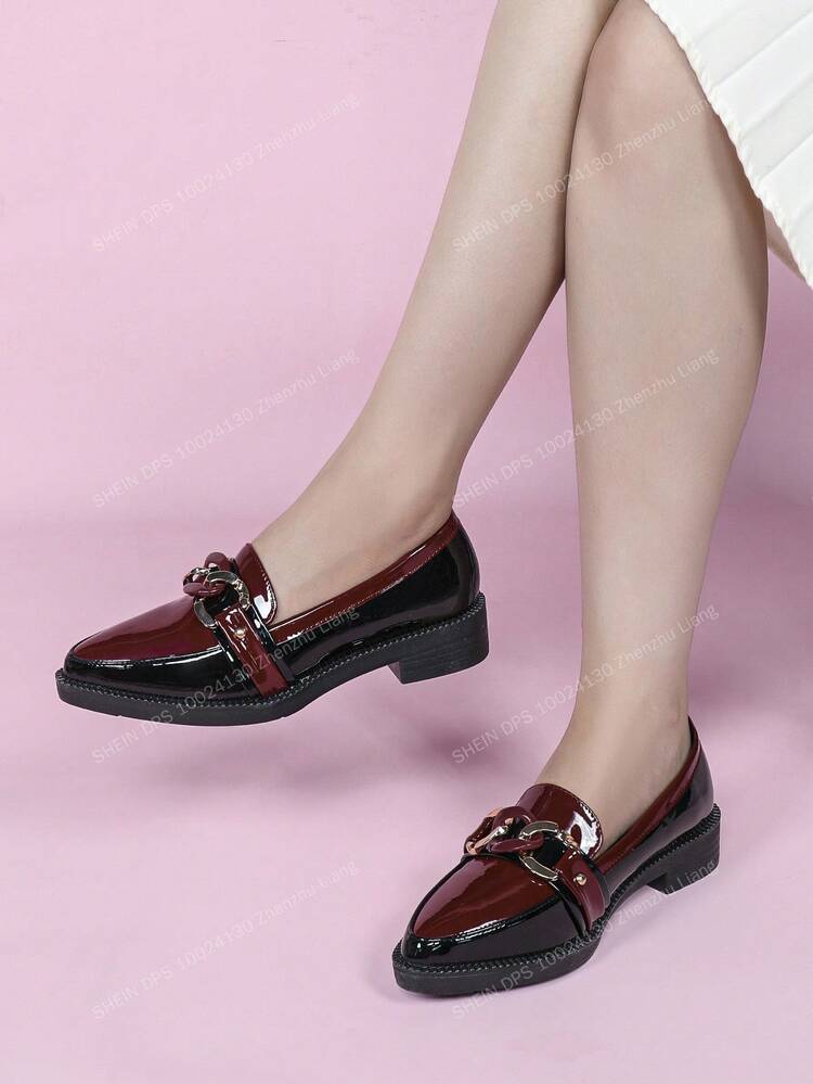 CUCCOO CURVES Plus Size Pointed Toe Hollow Woven Flat Shoes, Beige Color, Elegant For Outdoor Daily Wear, Suitable For Four Seasons