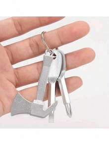 3pcs Mini Screwdriver Set With Keychain, Adjustable Metal Pocket Tool Kit, Suitable For Camping Accessories, Multifunctional Mini Wrench Keyring - Universal Tools For Car, Bicycle, Motorcycle Repair - Creative Gifts For Men - Multicolor - View 15