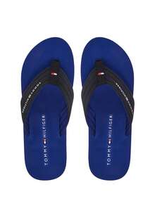 Tommy Hilfiger Nyc Beach Men's Flip-Flops Navy FM0FM05437 DW5 - DW5-Blue - View 5