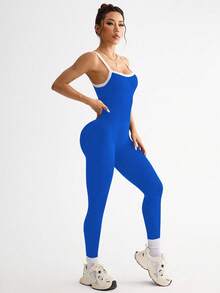 Slayform Women's Seamless Adjustable Waist Camisole Jumpsuit