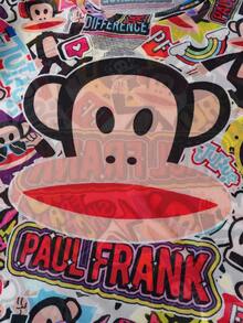 Paul Frank X SHEIN Women's Cartoon Pattern Tight Fit Crew Neck Long Sleeve Top - Multicolor - View 3