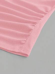 Slaydiva 3 chiếc/gói Áo ba lỗ cổ chữ V khoét sâu màu đen + trắng đơn giản thường ngày dành cho nữ - Hồng - Xem 6