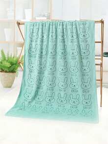 1/2 件超强吸水超细纤维狗毛巾 - 速干宠物美容浴巾，带有柔软卡通印花设计，适合小型犬到大型犬，可手洗 - 彩色 - 查看 9