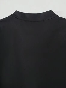 Teen GirlCasual All-Match Versatile Sports Street Yoga Skiing Diving Zip-Up Stand Collar Long Sleeve Shorts Tight Jumpsuit Fall Winter - Multicolor - View 8