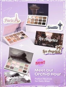 SHEGLAM Orchid Hour 15色眼影盤 品牌 美容 化妝 化妝品 適合女性與女孩 完美搭配夏季春季 Y2K 時尚 流行 生日 母親節禮物 假期 派對準備就緒 最佳顏色 - Orchid Hour - 查看 8
