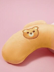 PETSIN 1 件装舒缓狗猫枕头，柔软蓬松的狗床枕头，U 型缓解焦虑狗颈枕，宠物舒缓玩具，用于缓解关节疼痛并改善睡眠质量 - 彩色 - 查看 5