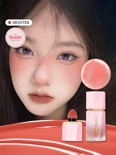 SHEGLAM カラーブルーム リキッド ブラッシュ マット仕上げ-専用ジェル クリーム ブラッシュ 長持ち 色褪せなし 発色良好 軽量 長持ち なめらか ブラッシャー クリスマス 冬 ピンク ブラウン ギフト ブラッシュ チーク ブランド ビューティー メイクアップ 化粧品 女性と女の子とギャルのための 完璧な冬に春に理想的な Y2K おしゃれなファッション 誕生日に適した ギフト パーティー 準備 フェイスペイント 最高のカラー