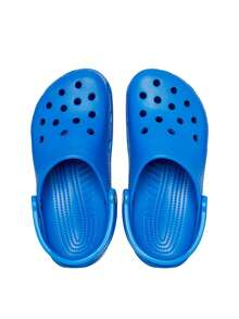 Crocs 经典款洞洞鞋，男女通用，蓝色，货号 100014KZ - 藍閃電 - 查看 5