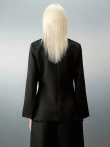 Airlisse Cloak Sleeve Open Front Blazer Fall Cloth For Women