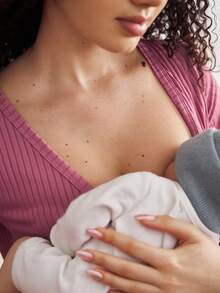 BloomMama Maternity Sleepwear - Short Sleeve Dress (Ribbed) Button Up Nightgown Maternity Nightgown Women Pajama Dress Sleepwear Dress Women Pajama Dress Maternity Sleepwear Dress Sleepwear For Women