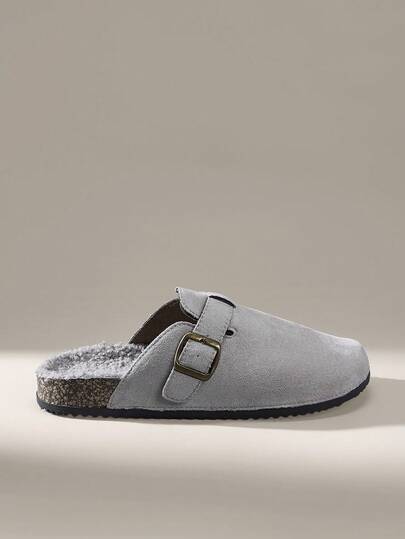 Solecia Men's Casual Thermal Lined Slippers, Versatile For Autumn/Winter For Christmas