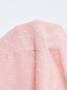 ROMWE Kawaii ملابس علوية بدون أكمام وتنورة بأزرار