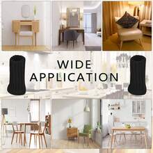 24 Pieces Of Chair Leg Socks Protective Cover-High Elastic Knitted Design, Scratch-Resistant Floor-Durable Furniture Floor Protective Cover, Very Suitable For Hardwood, Easy To Install, Suitable For Various Chair Foot Sizes - Multicolor - View 8