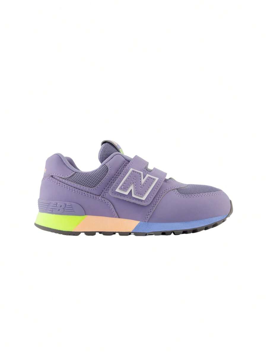 New Balance Lifestyle Unisex Kids' Running Shoes Astral Purple Clear Yellow PV574 - Light Purple - View 1