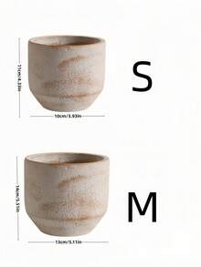 Cirelle 1 Buah Pot Bunga Semen Hijau Lumut Bergaya Nordik Mini Geometris untuk Sukulen, Dekorasi Rumah untuk Ruang Tamu dan Balkon, Hadiah Pindah Rumah Modern - MultiWarna - View 15