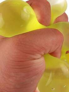 SHEIN 1pc 1.57in/2.36in Malt Squeeze Ball Slow Rebound Squeeze Explode Toy, Suitable As A Stress Relief Toy For Office Relaxation, Christmas (Random Color Packaging) - Multicolor - View 4