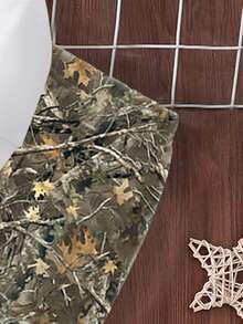 SHEIN 2 件套男婴休闲简约时尚 23 号图案连帽衫，适合春秋冬季 - 彩色 - 查看 7