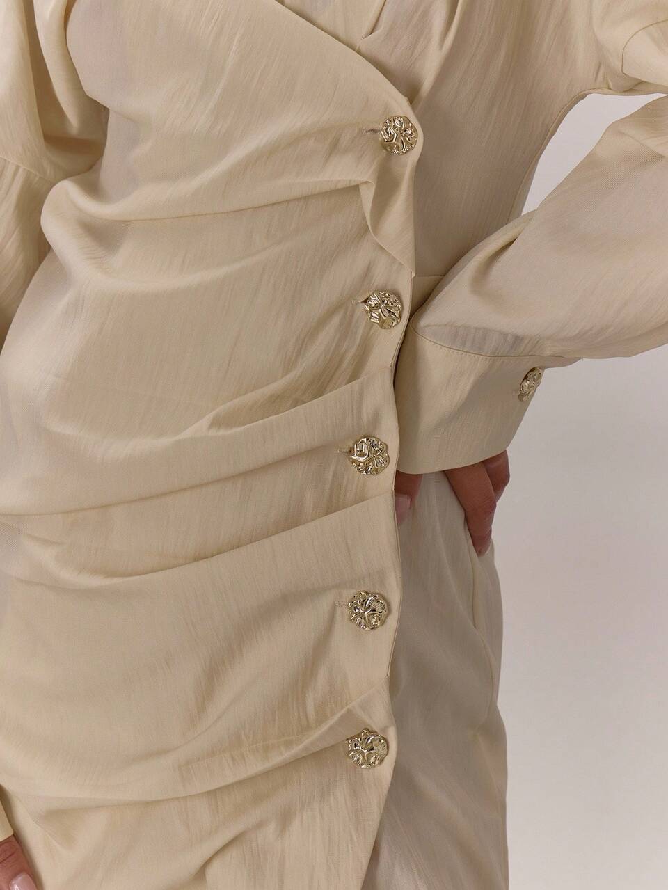 Asymmetric Wrap Over Shirt Style Trim Detail Mini Dress Classy Sexy Night Out Occasion Vacation Layered  Party Summer