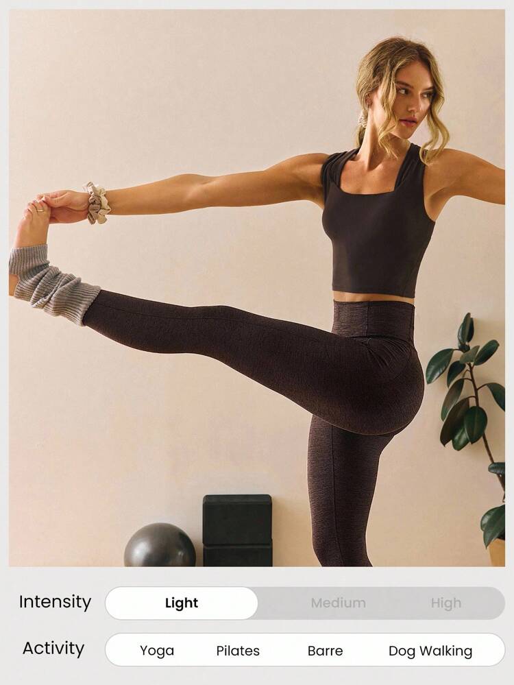 28" Softy Velvaire No Front Seam Ultra High-Waist Leggings With Side Pockets Low Impact Yoga Pilates Studio Daily Casual Wear  Spring Summer