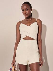 CAJUNI Women's Casual Vacation Jumpsuit  Elegant Jumpsuit For Women Elegant Jumpsuit For Women