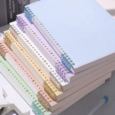 A5/B5 モランディカラー PP表紙ノート 大学ルール罫線付き ジャーナル 学生 オフィス ビジネス 書記 ノートパッド プランナー ダイアリー 学校文具 1個