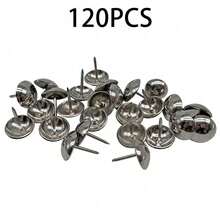 120pcs/Pack Antique Upholstery Nails 11x17mm, Vintage Decor Tacks For Armchairs, Furniture, Sofas, Beds, Doors