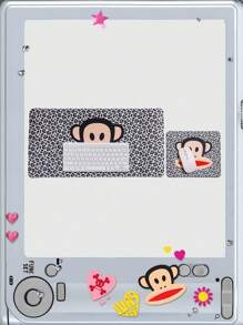 Paul Frank X ROMWE Cartoon Monkey Patterned Non-Slip Waterproof Thick Mouse Pad - Multicolor - View 2