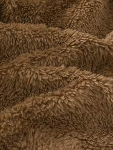 SHEIN Infant/Toddler Baby Boy Thick Thermal Lined Hooded Front-Zip Jacket, Suitable For Outdoor, Indoor, Sports, Baby Outerwear, Fall Winter 3M-3T Fall/Winter Neutral Baby Clothes Newborn Baby Clothes Unisex Jacket - Black - View 9