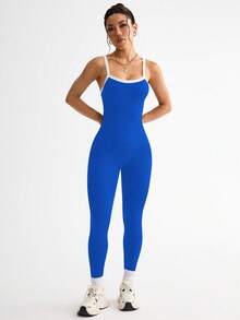 Slayform Women's Seamless Adjustable Waist Camisole Jumpsuit