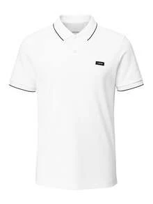 Calvin Klein Men Polo Shirts - White - View 4