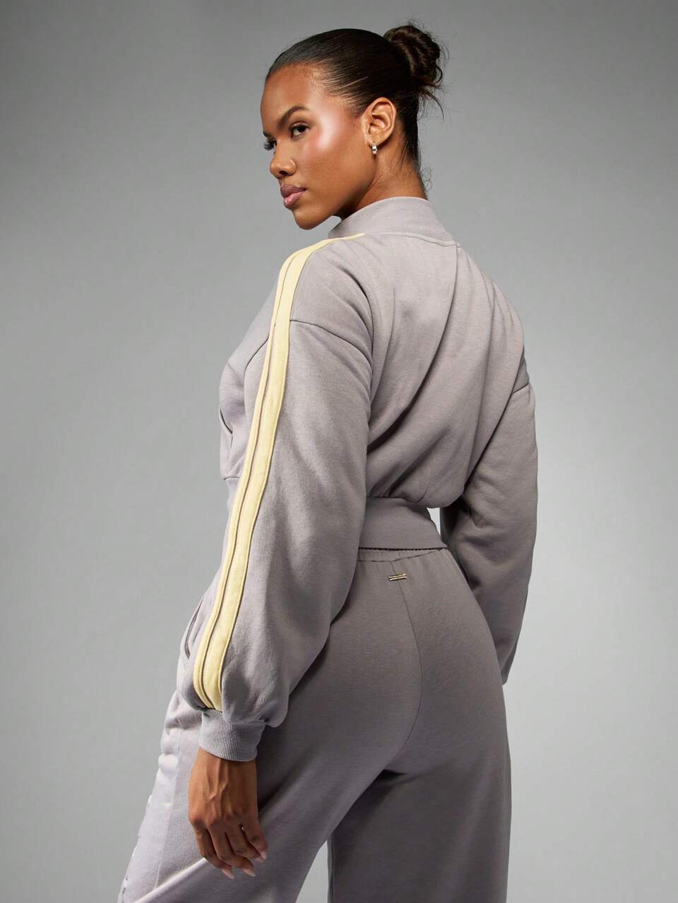 Missguided x Playboy Cropped Zip Up Hoodie With Drawstring