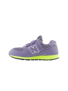 New Balance Lifestyle Unisex Kids' Running Shoes Astral Purple Clear Yellow PV574 - Light Purple - View 5