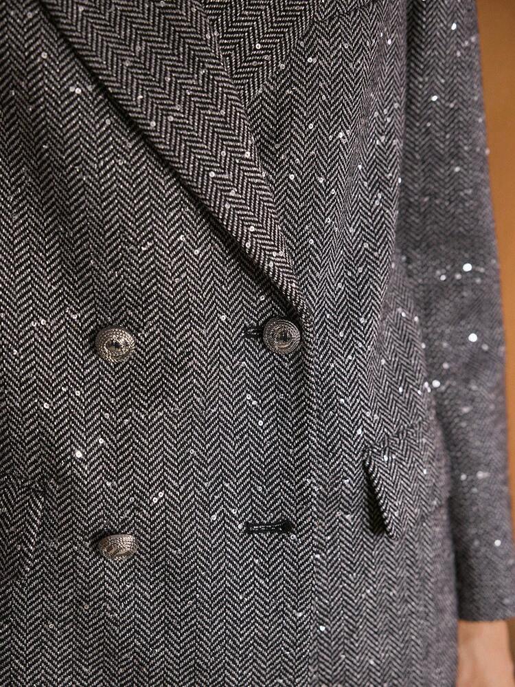 WOOL DOUBLE BREASTED BLAZER