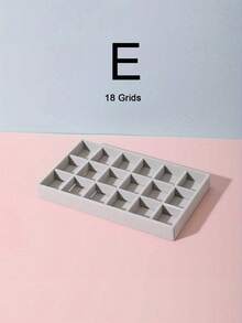 1/5pcs、首饰托盘、珠宝收纳盒、彩妆收纳盒、戒指收纳盒、项链收纳盒、灰色收纳盒、灰色分隔托盘、文具收纳盒、文具托盘、旅行收纳盒、便携式化妆盒、化妆盒、化妆托盘、旅行化妆盒、多功能收纳盒、适用于口红、唇线笔、眉笔、眼影盘、文具、适合女性送礼、度假海滩、浴室收藏、卧室收藏、大容量 - 彩色 - 查看 11