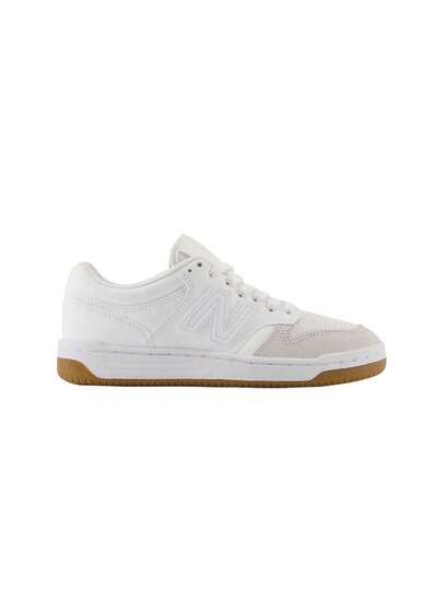 New Balance Kids' Sneakers Lace-Up Heritage Flexible Weekend Casual Outing White BB480LFR