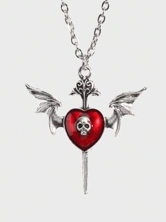 Goth Collar con colgante de espada estilo gótico vintage, adecuado para uso diario