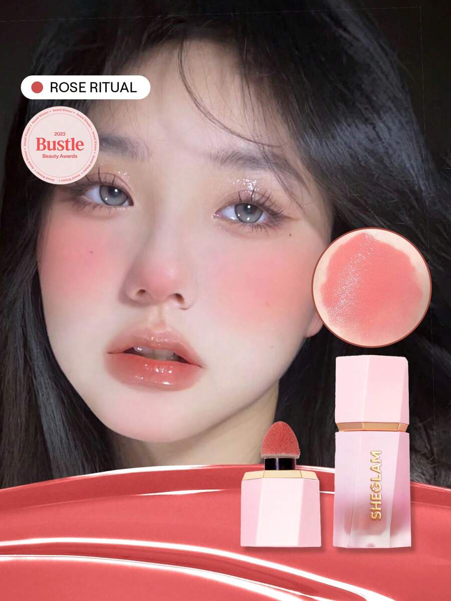 SHEGLAM カラーブルーム リキッド ブラッシュ マット仕上げ ローズ リチュアル ジェル クリーム ブラッシュ 長持ち 色褪せなし 発色良好 軽量 長持ち なめらか ブラッシャー クリスマス 冬 ピンク ブラウン ギフト ブラッシュ チーク ブランド ビューティー メイクアップ 化粧品 女性と女の子とギャルのための 完璧な冬に春に理想的な Y2K おしゃれなファッション 誕生日 バレンタインデー に適した ギフト パーティー 準備 フェイスペイント 最高のカラー