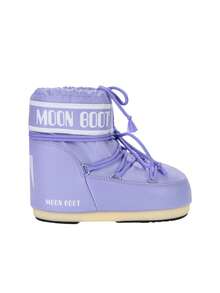 Moon Boot Icon Low Nylon Women's Snow Boots Purple 80D1409340 - Purple - View 1