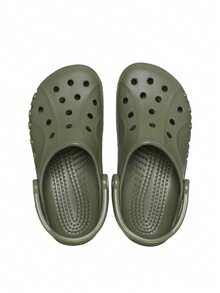 Crocs Dép bít mũi Baya Unisex màu xanh rêu quân đội 10126-309 - xanh quân đội - Xem 4