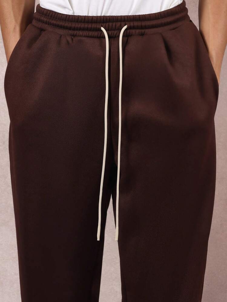 ワイドレッグ ルーズフィット カジュアル メンズ スウェットパンツ